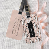 Airplane Sketch, op maat gemaakt Bagagelabel