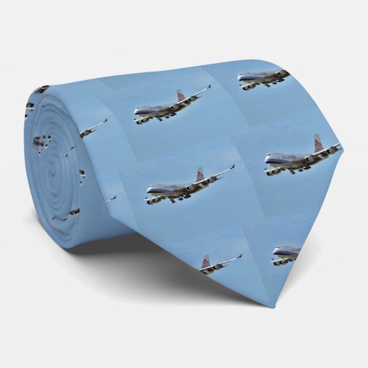 Airplanes Jets Stropdas (Opgerold)