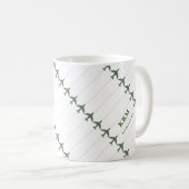 Airplanes mug with his name koffiemok (Voorkant rechts)