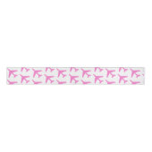 Airplanes Pink Travel Pilot Aviation Flight Crew  Grosgrain Lint (Voorkant)