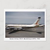 Airplanes Post Card Briefkaart (Voorkant)