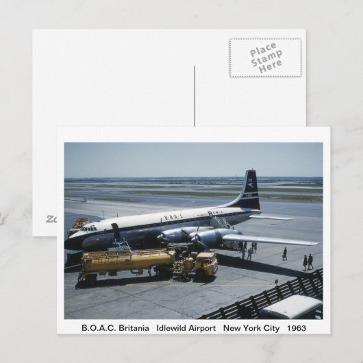 Airplanes Post Card Briefkaart (Voorkant / Achterkant)