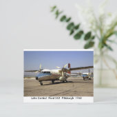 Airplanes Post Card Briefkaart (Staand voorkant)