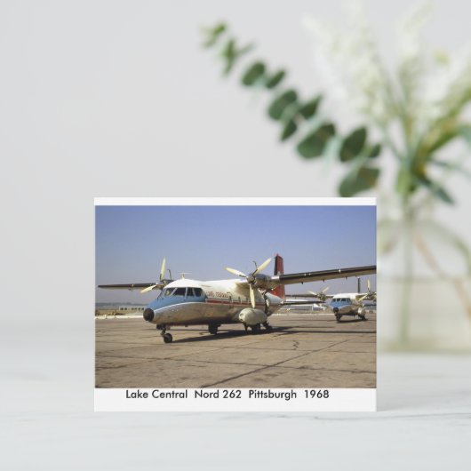 Airplanes Post Card Briefkaart (Staand voorkant)