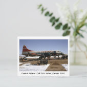 Airplanes Post Card Briefkaart (Staand voorkant)