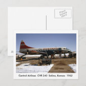 Airplanes Post Card Briefkaart (Voorkant / Achterkant)