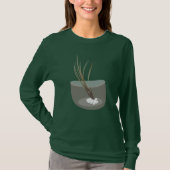 Airplant Tillandsia Planten Terarrium Blush Pink T-shirt (Voorkant)