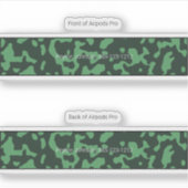 AirPods Pro Hoesje Decoratieve Huid - Camouflage Sticker (Voorkant)