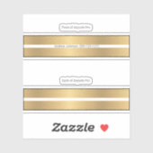 AirPods Pro Hoesje decoratieve skin - Goud (Vel)