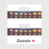 Airpods Pro Hoesje Decoratieve Skin - Skull Snoep (Vel)