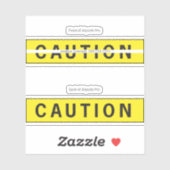 AirPods Pro Hoesje decoratieve skin - waarschuwing (Vel)