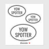 Airport Code Spotter Custom - Cut Vinyl Sticker (Vel)