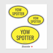 Airport Code Spotter Custom - Cut Vinyl Sticker (Vel)