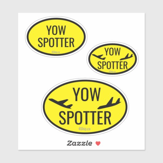 Airport Code Spotter Custom - Cut Vinyl Sticker (Vel)