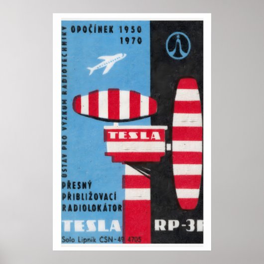 Airport Control Tower - Matchbox Print - Aesthetic (Voorkant)