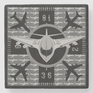 Airport Edition Stenen Onderzetter