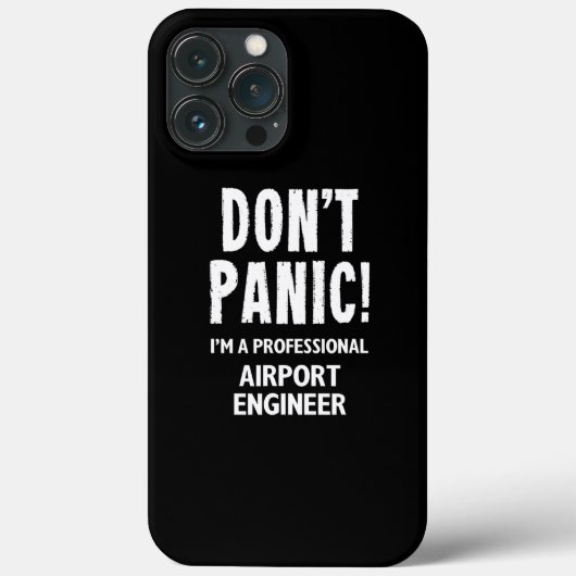 Airport Engineer Case-Mate iPhone Case (Achterkant)