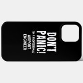 Airport Engineer Case-Mate iPhone Case (Achterkant (horizontaal))