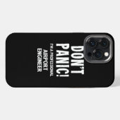 Airport Engineer iPhone Hoesje (Achterkant horizontaal)