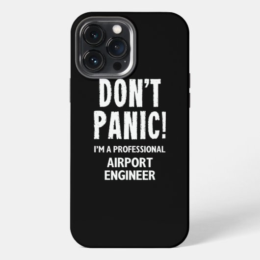 Airport Engineer iPhone Hoesje (Achterkant)