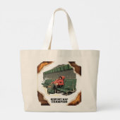 Airport NAP Champion Classic Canvas tas – Essentie (Achterkant)