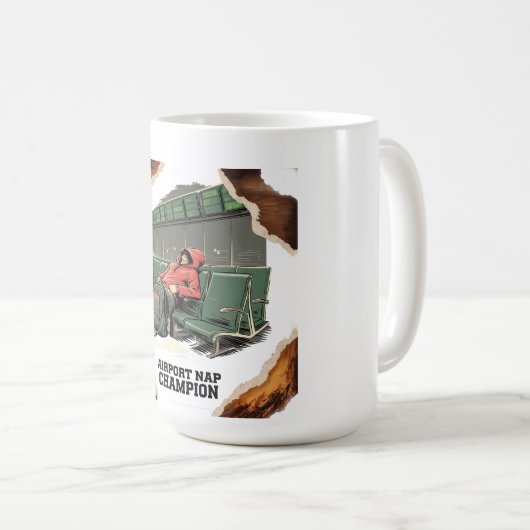 Airport NAP Champion Classic Mok – Essentieel (Voorkant rechts)