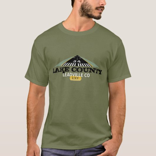 Airport Runway 34  Shirt (Voorkant)