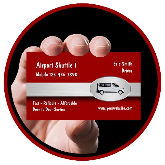 Airport Shuttle Taxi Visitekaartje