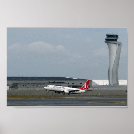 Airport Takeoff Poster (Voorkant)
