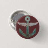 Airship Anchor Ronde Button 3,2 Cm (Voorkant /achterkant)