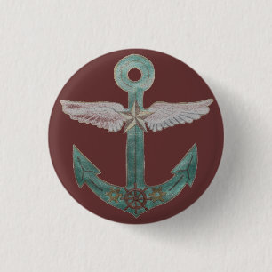 Airship Anchor Ronde Button 3,2 Cm