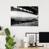 Airship Garage, jaren 20 Poster (Thuiskantoor)