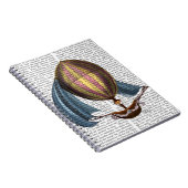 AirShip met blauwe nagels Notitieboek (Rechterzijde)