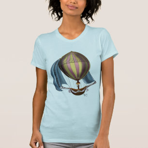 AirShip met blauwe nagels T-shirt