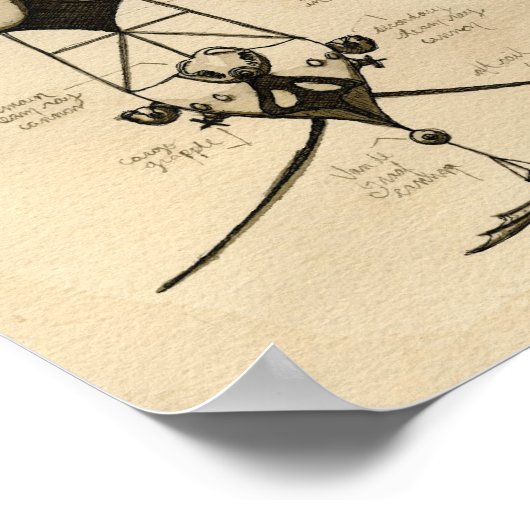 Airship Thunderhead Poster (Hoek)