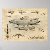 Airship Thunderhead Poster (Voorkant)