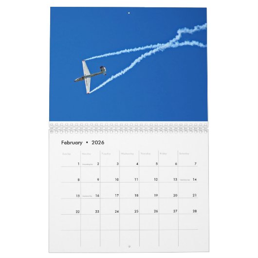 Airshow Calendar Kalender (Feb 2026)