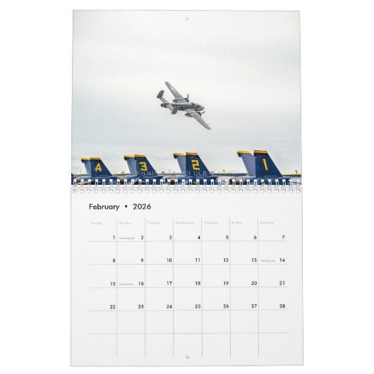 Airshow Calendar Kalender (Feb 2026)
