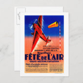 Airshow Featuring Haryse Hilsz Promotional Post Briefkaart (Voorkant / Achterkant)