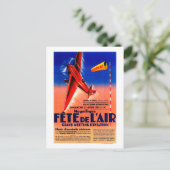 Airshow Featuring Haryse Hilsz Promotional Post Briefkaart (Staand voorkant)