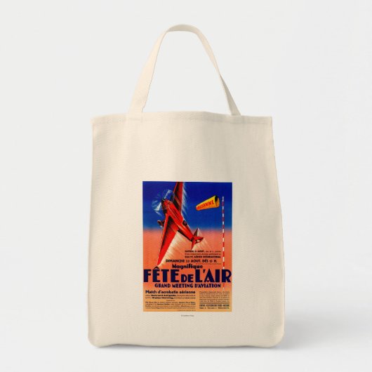 Airshow Featuring Haryse Hilsz Promotional Post Tote Bag (Voorkant)