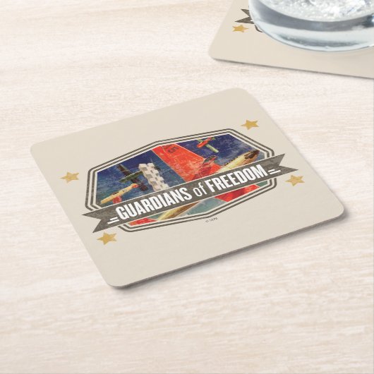 Airshow Kartonnen Onderzetters (Schuin)