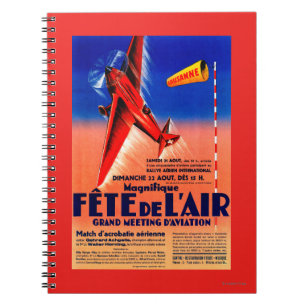 Airshow met Haryse Hilsz Promotional Poste Notitieboek
