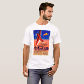 Airshow met Haryse Hilsz Promotional Poste T-shirt (Voorkant volledig)
