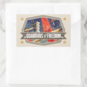 Airshow Rechthoekige Sticker (Tas)