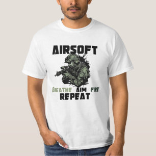 Airsoft, Aim Fire Repat T-shirt