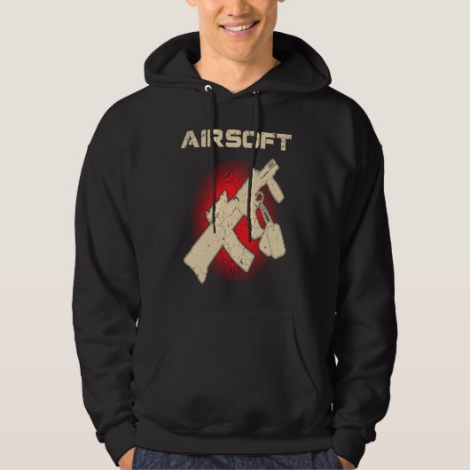 Airsoft Airsoft Marker Military Look Hoodie (Voorkant)