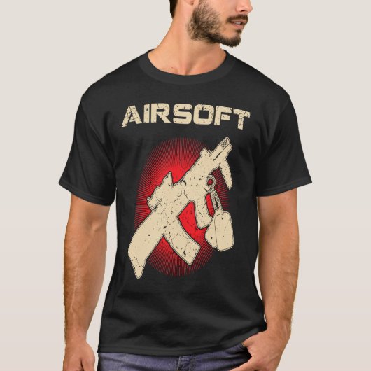 Airsoft Airsoft Marker Military Look T-shirt (Voorkant)