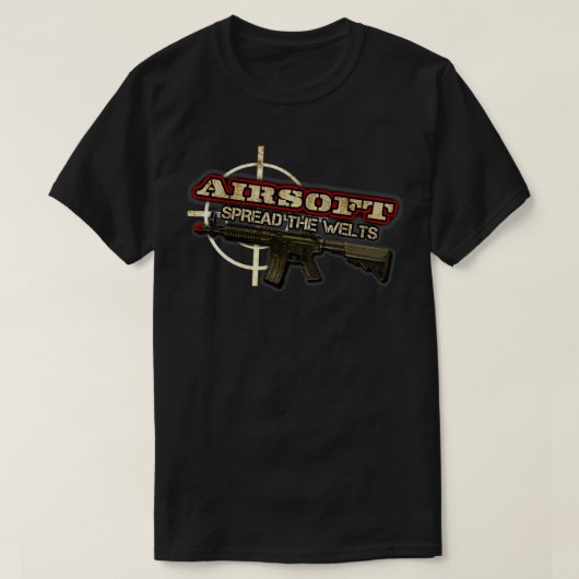 Airsoft Airsoft Shirt Spread the Welts Paintball P (Design voorkant)