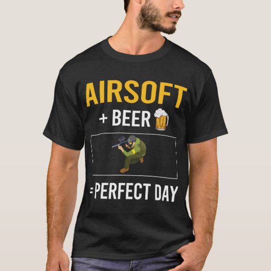 Airsoft Bierdag T-shirt (Voorkant)